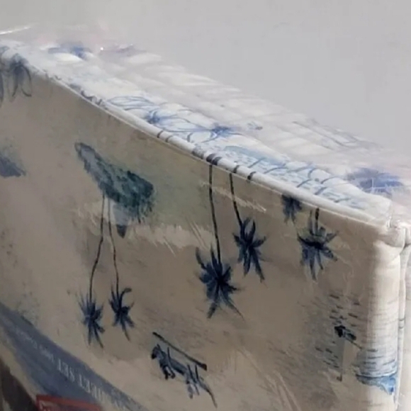 RARE DEAN MILLER SURF BEDDING BALI  Twin  Sheet Set  100% COMBED COTTON  NEW - Picture 9 of 13